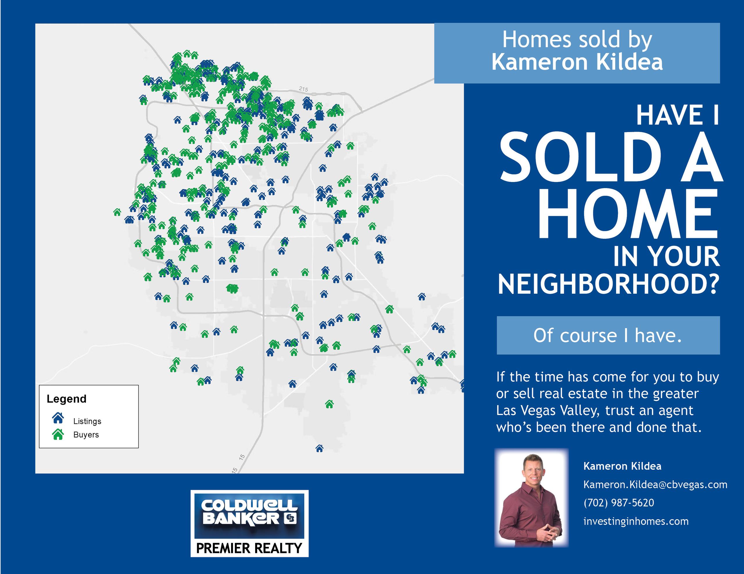 Have I Sold A Home In Your Neighborhood?